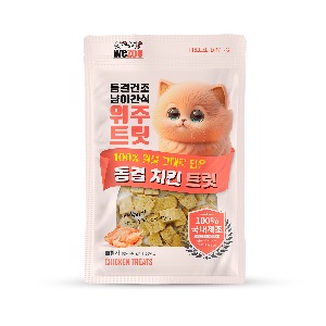 위주트릿 국내산 동결건조 고양이간식 닭가슴살트릿20g